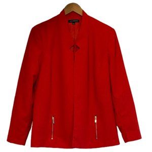 Women Red Coat, Long Sleeves